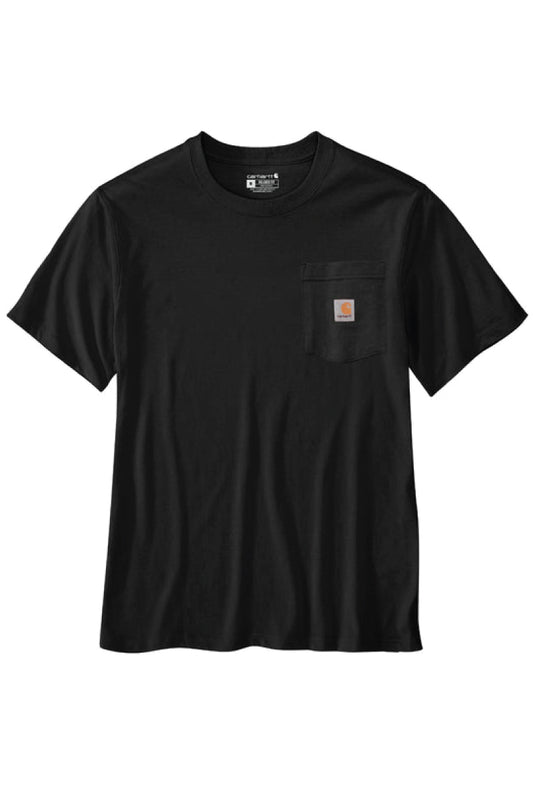 Relaxed Fit Fire Graphic Tee - BLK