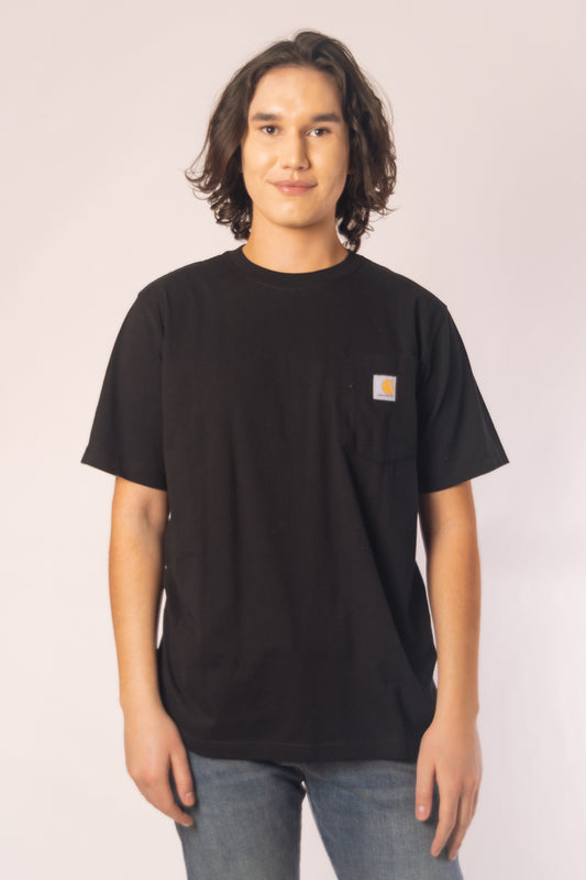 Relaxed Fit Fire Graphic Tee - BLK