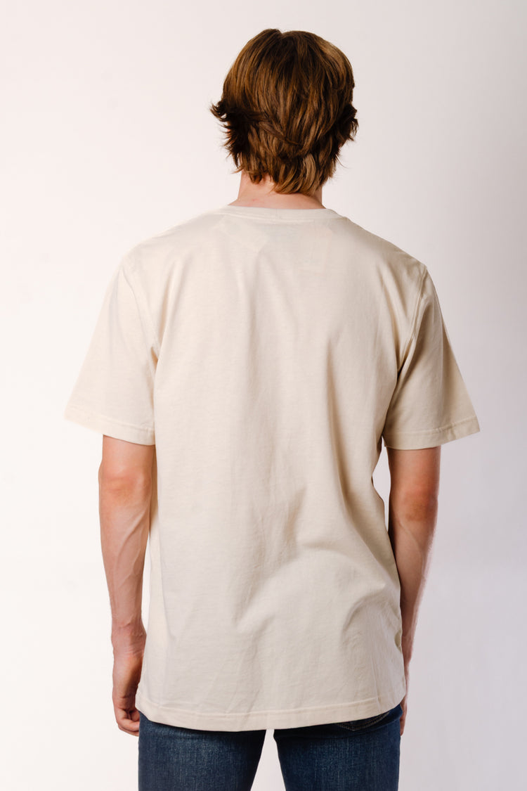 Relaxed Fit Lightweight Logo Tee - OAT