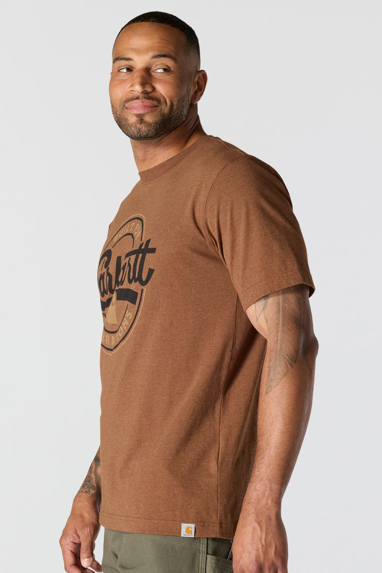 Relaxed Fit Script Graphic Tee - RDK