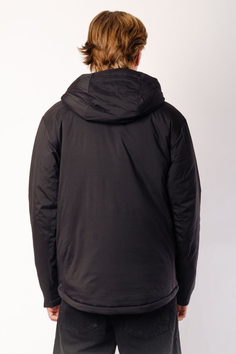 Relaxed Stretch Insulated Jacket - BLK