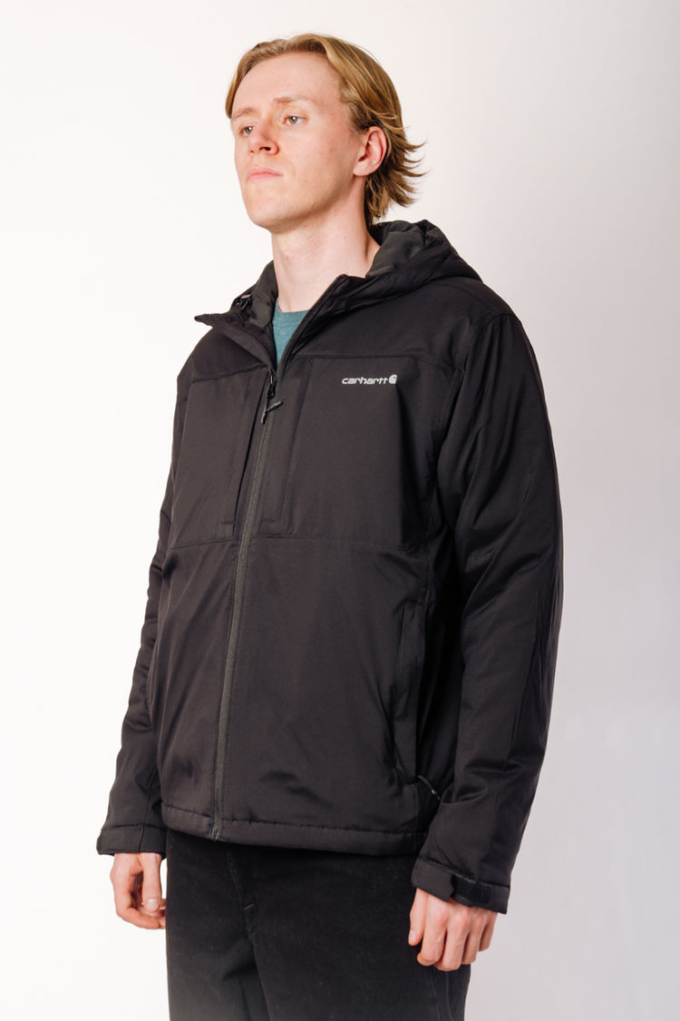 Relaxed Stretch Insulated Jacket - BLK