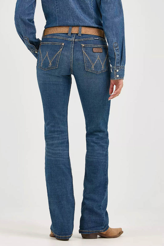 Retro Mae Mid Rise Bootcut Jeans