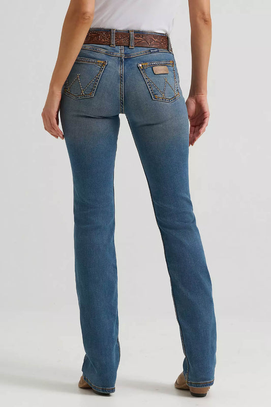 Retro Mae Mid Rise Bootcut Jeans