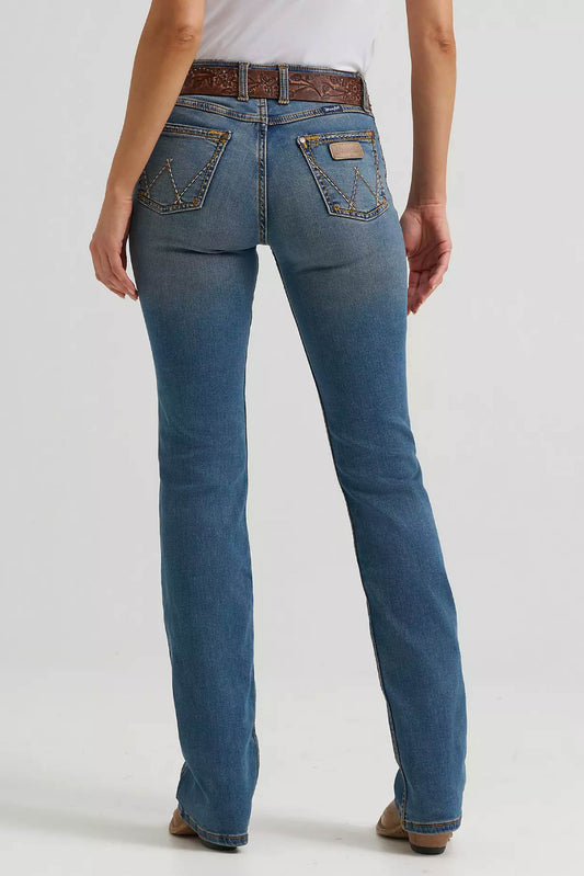 Retro Mae Mid Rise Bootcut Jeans