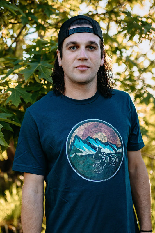 Retro Mountain Biker Tee - ATL