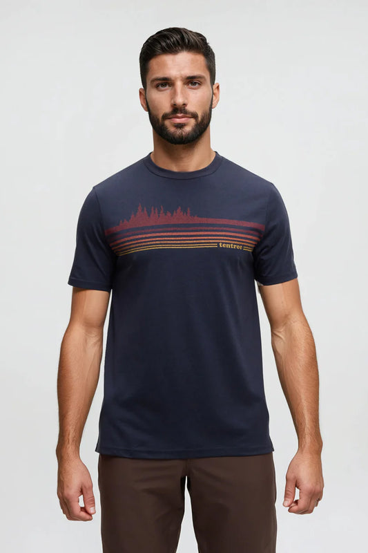 Retro Treeline Tee - MBL