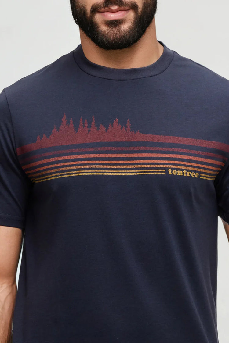 Retro Treeline Tee - MBL