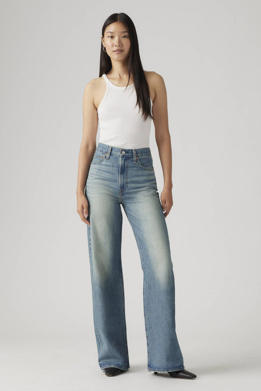 Ribcage Wide Leg Jeans - 32