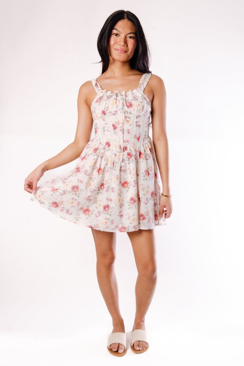 Dress Forum Los Angeles Roses Mini Dress