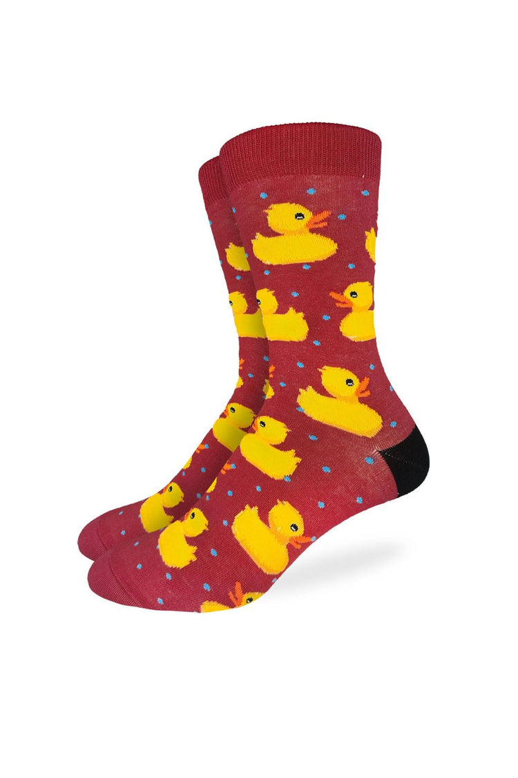 Rubber Ducks Socks - RED
