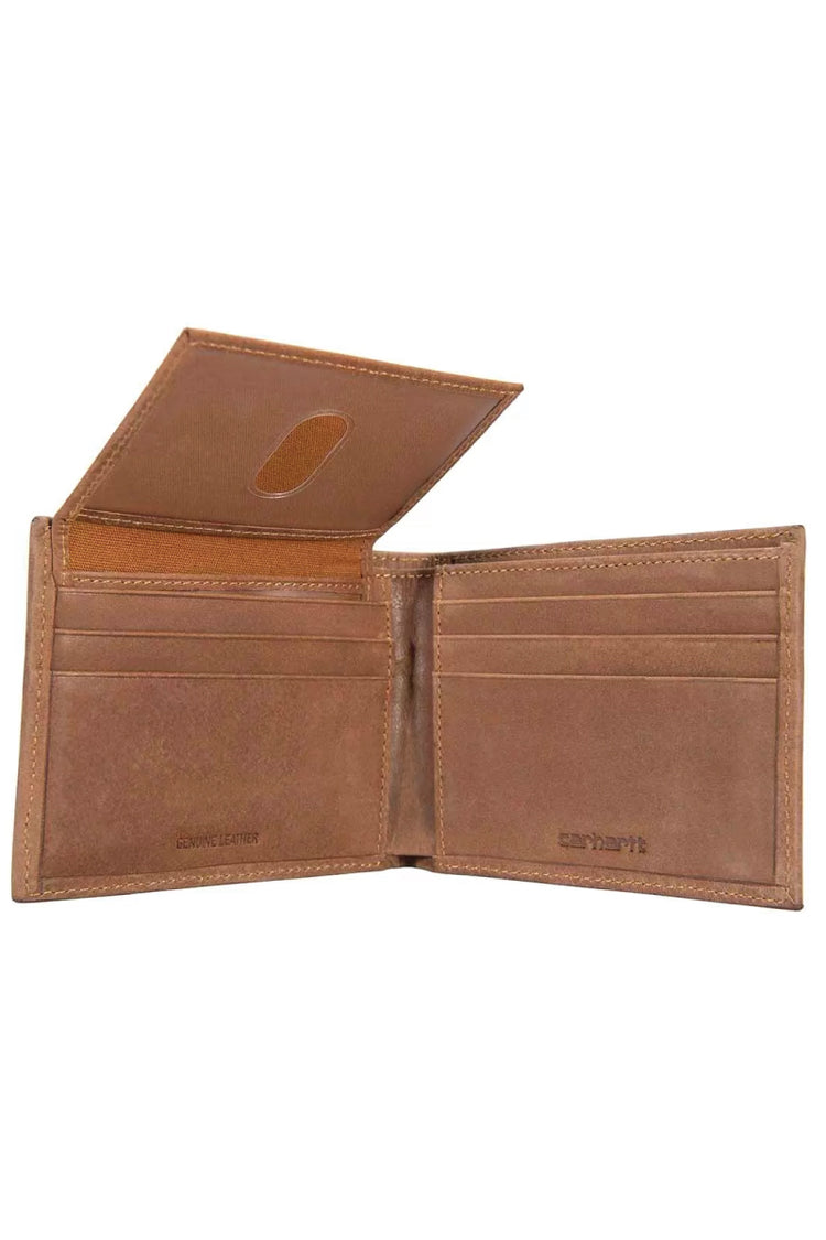Saddle Leather Bifold Wallet - Brown