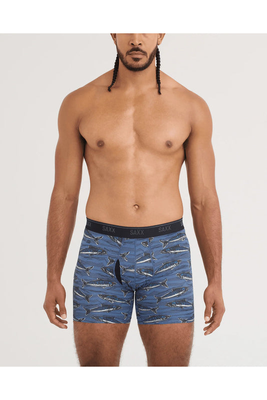 Quest Quick-Dry Mesh Boxer Brief - HMW