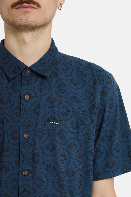 Scaler Stone Woven Short Sleeve - MDB