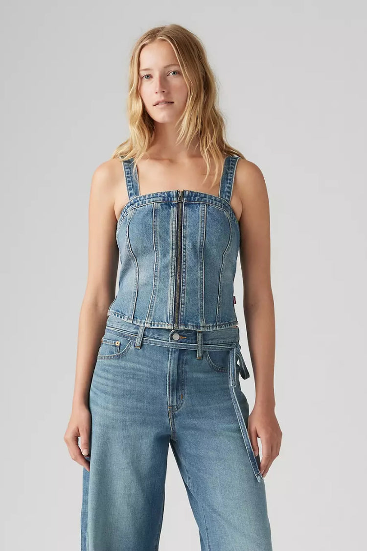 Sculpted Bustier Top - VER