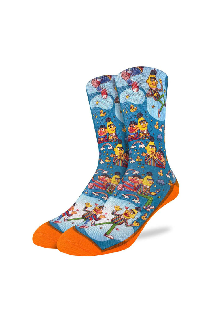 Sesame Street Bert & Ernie Rainbow Socks - MUL