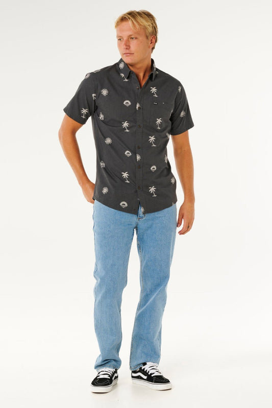 Sessions Short Sleeve Shirt - BLK