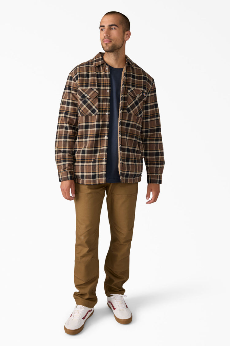 Sherpa Lined Flannel Jacket - KHK