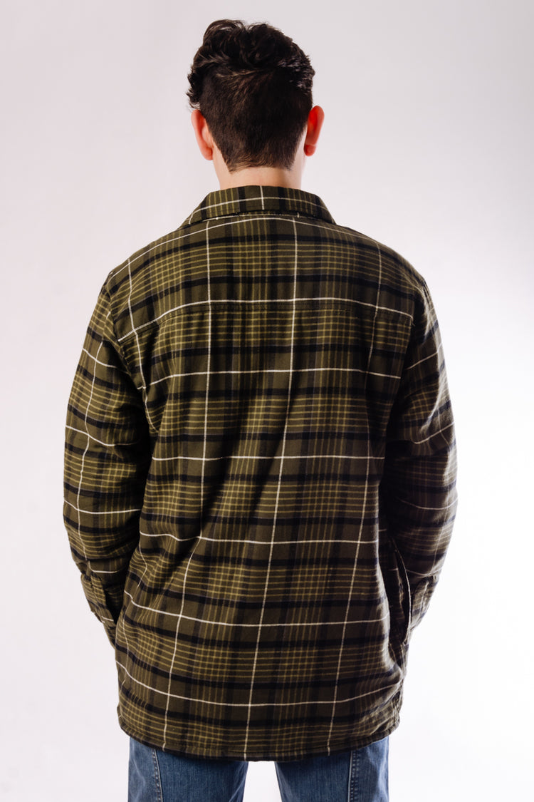 Sherpa Lined Flannel Jacket - TGR