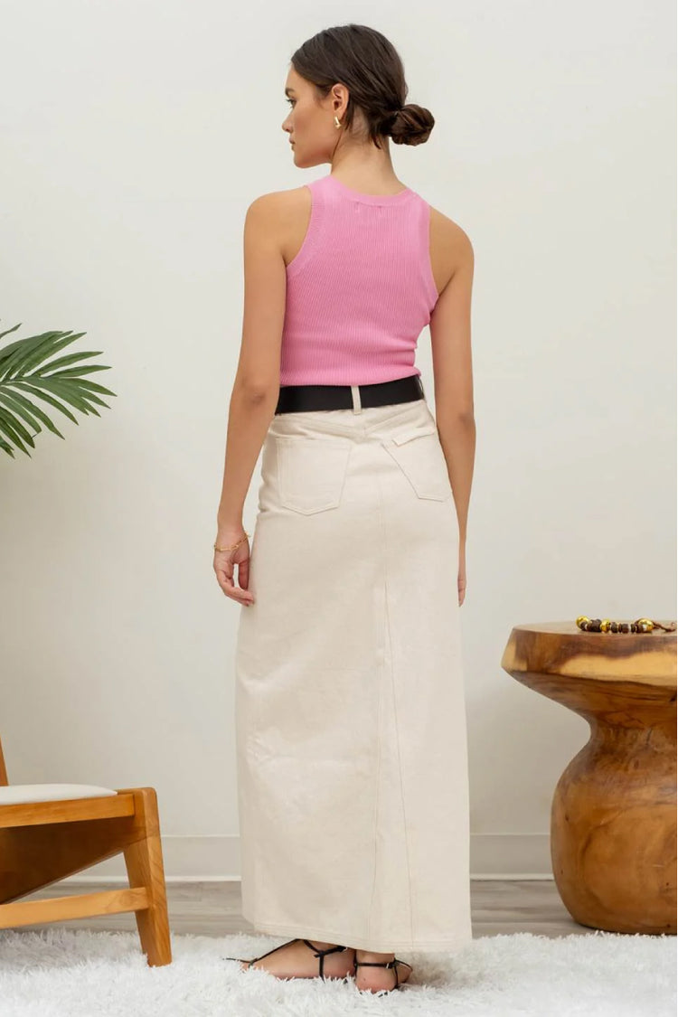 Siena Knit Tank - PNK