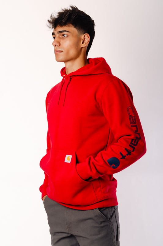 Logo Sleeve Hoodie - INR