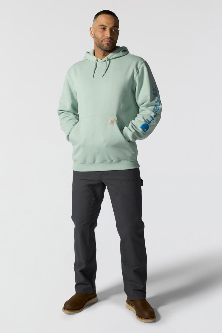 Logo Sleeve Hoodie - SEA