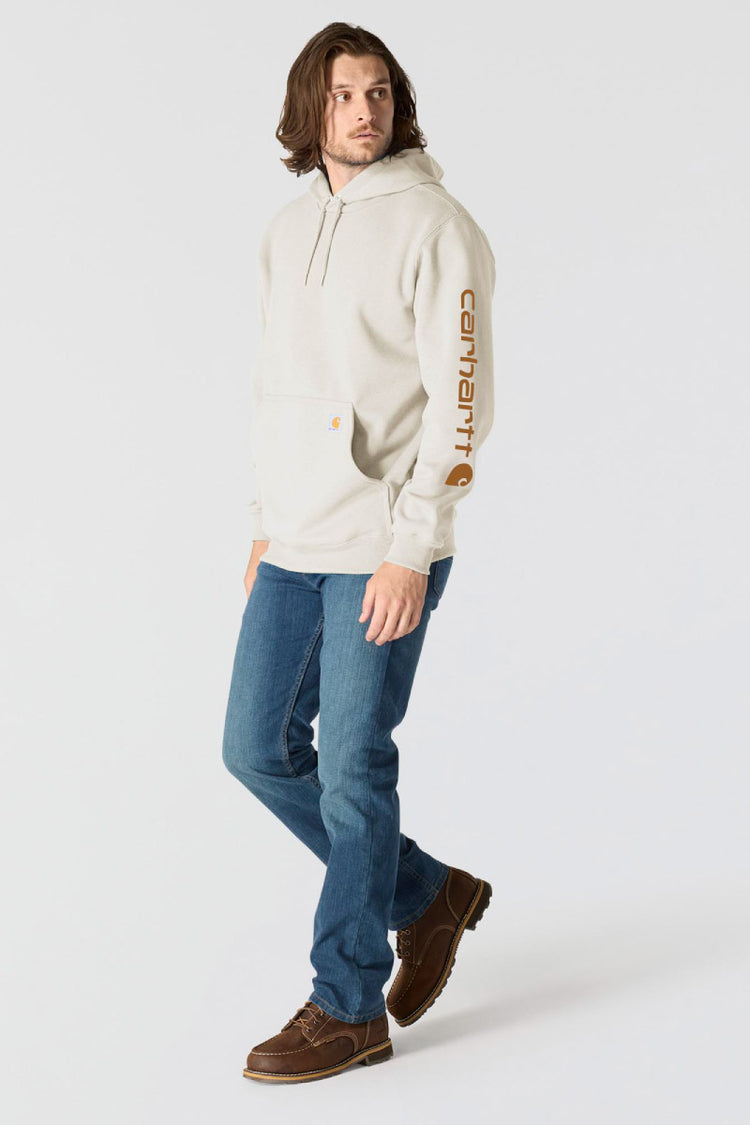 Logo Sleeve Hoodie - W03