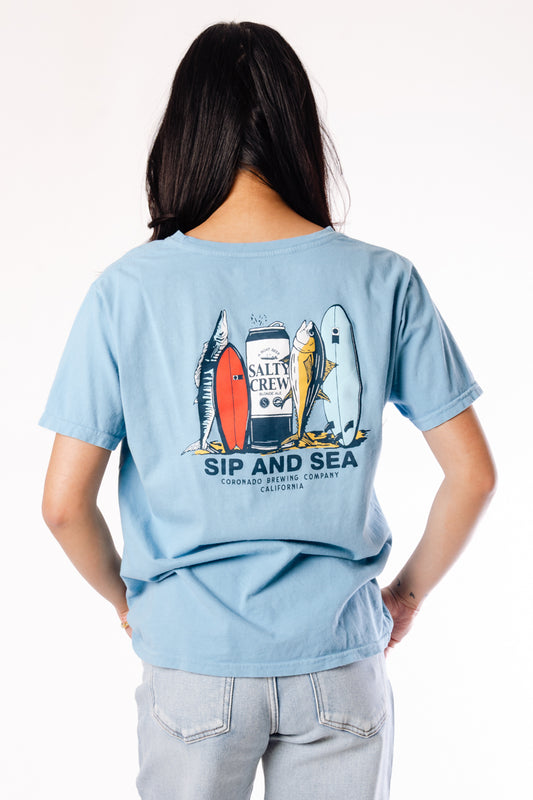 Sip & Sea Boyfriend Tee - LAG
