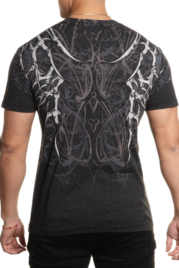 Skeleton Tee - BLK