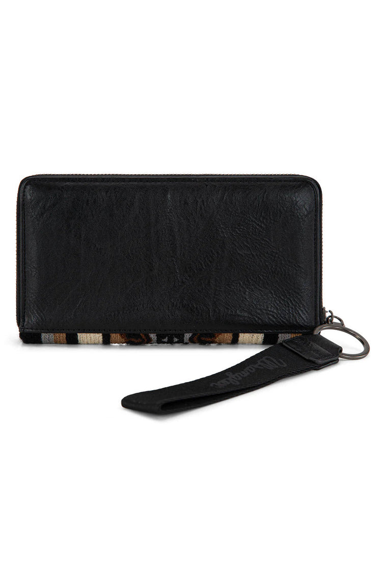 Southwestern Knitted Wallet - BLK