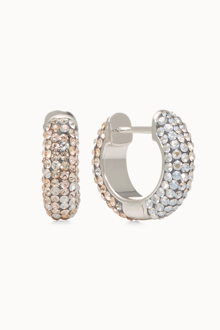 Sparkle Reversible Hoop Earrings - Dancing Queen - DAN