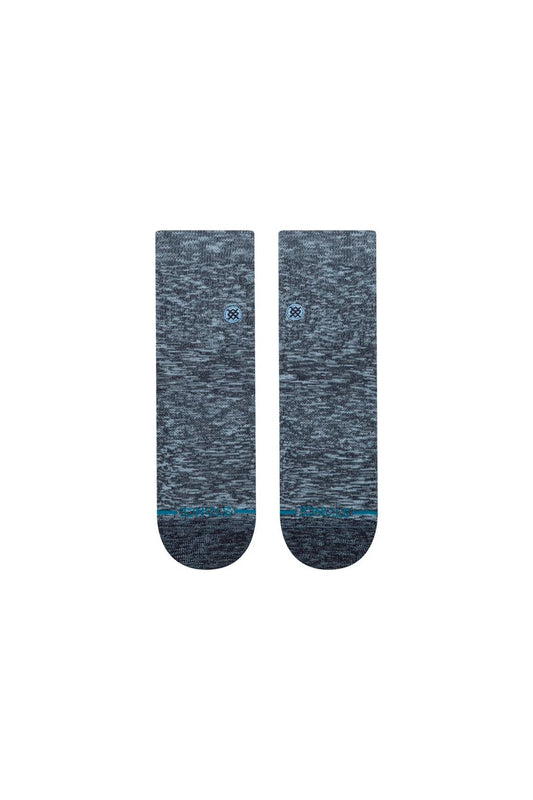Slub Quarter Sock - NVY