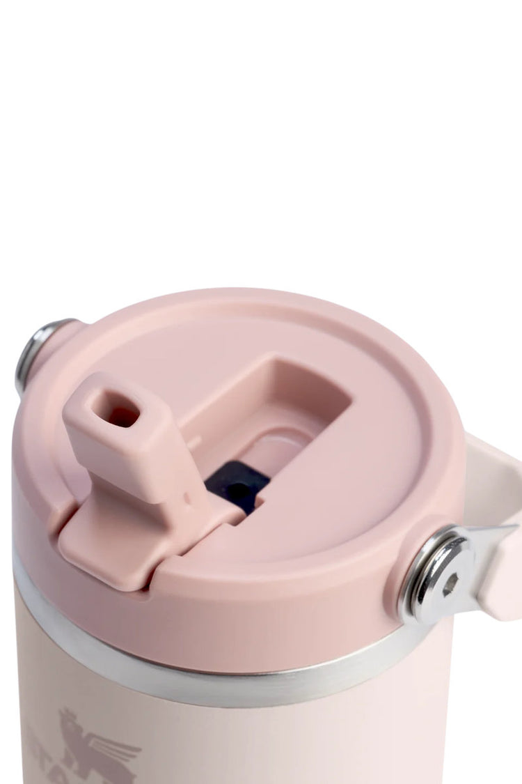 Iceflow Flip Straw Tumbler 14 oz - Rose Quartz - RQZ