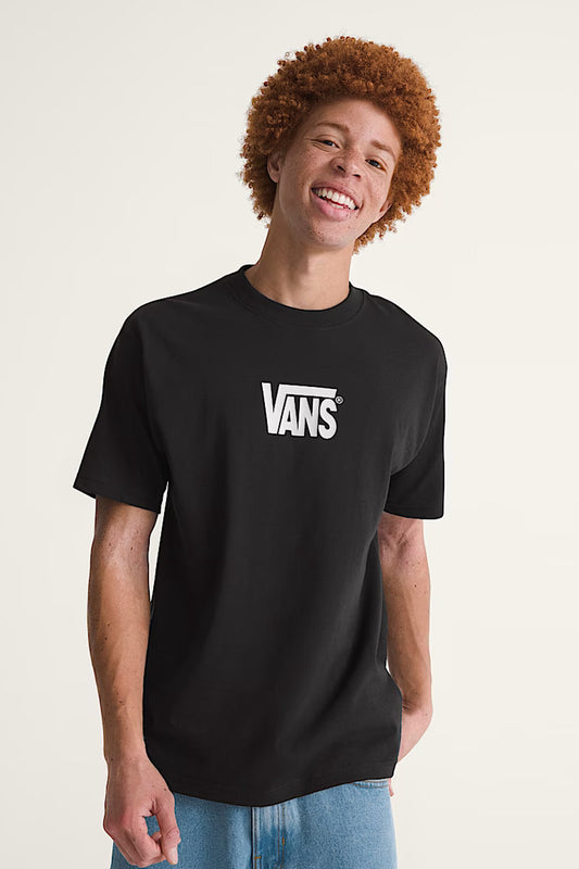 Stretch Logo Tee - BLK