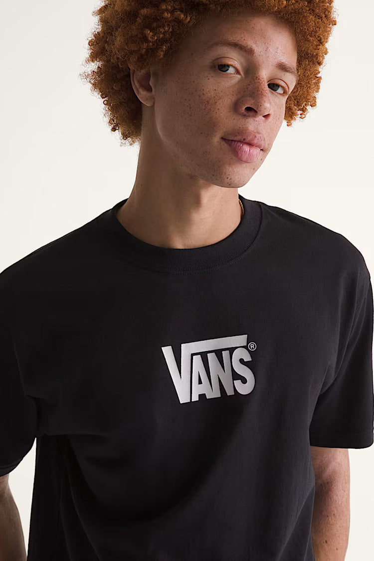 Stretch Logo Tee - BLK