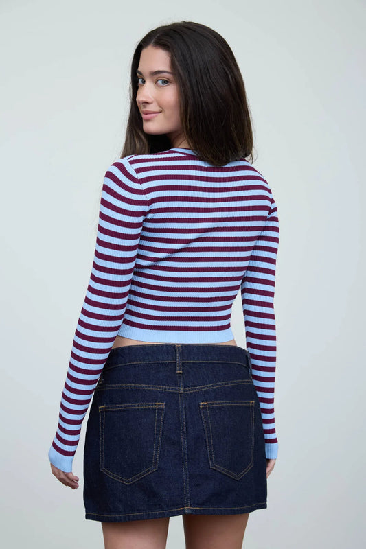 Striped Long Sleeve - BLU