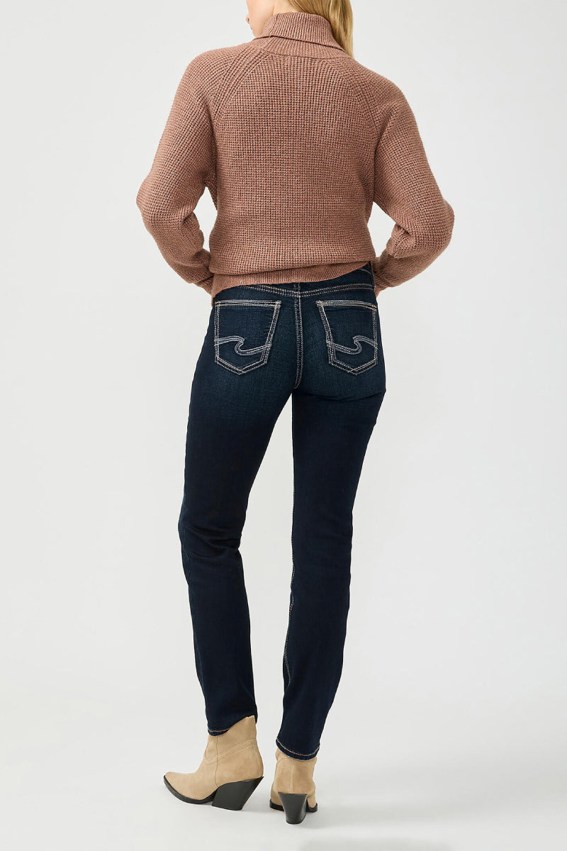 Suki Mid Rise Straight Leg Jeans - 31
