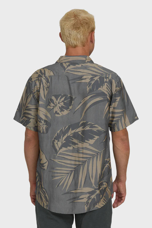Sundays Lounge Short Sleeve Shirt - BLK