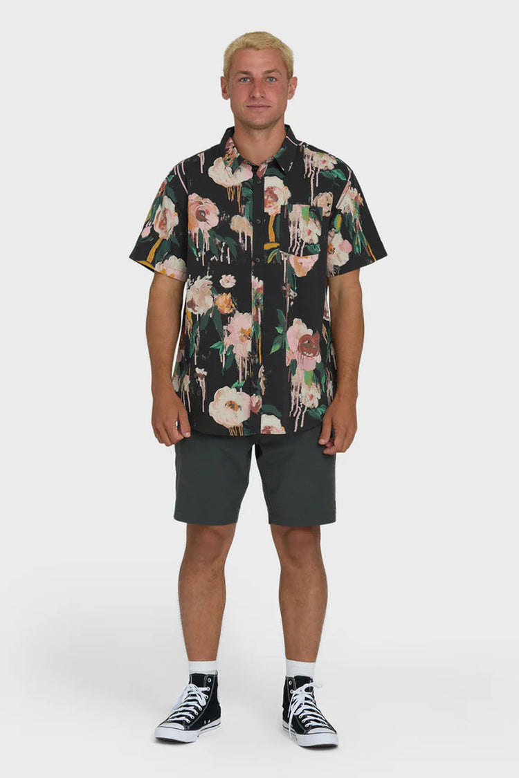 Sundays Short Sleeve Shirt - BLK