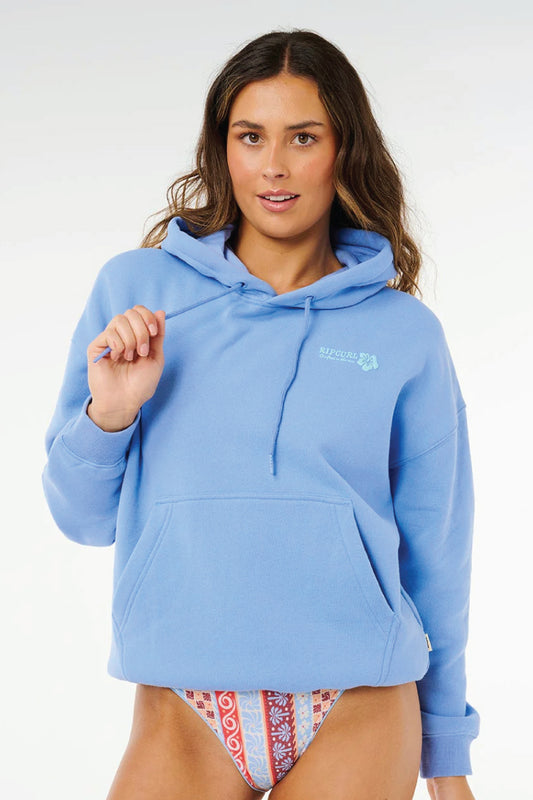 Surf Puff Heritage Hoodie - BLU