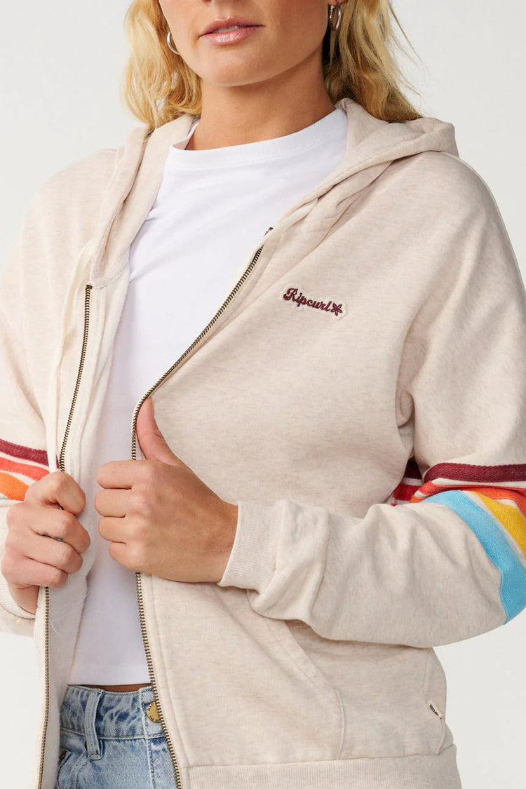 Surf Revival Relaxed Zip Hoodie - OTM