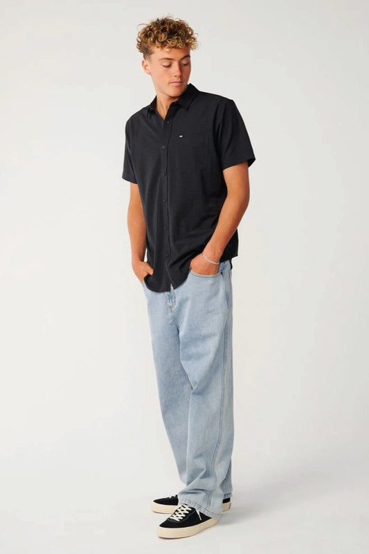 Surf Tech Short Sleeve Shirt - BLK