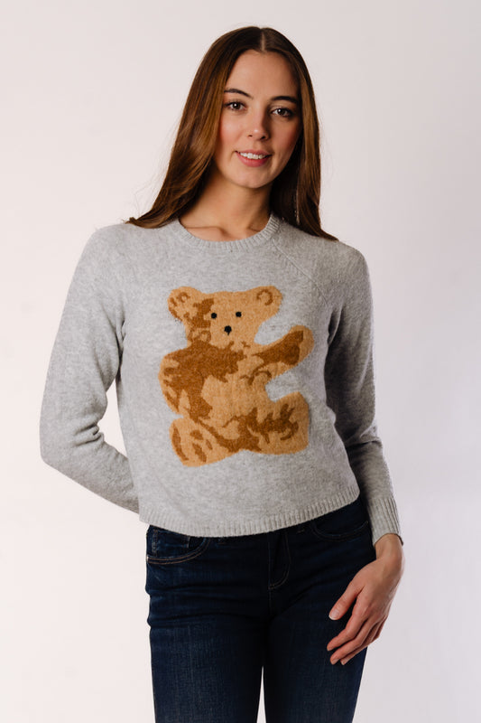 Teddy Sweater - GRY