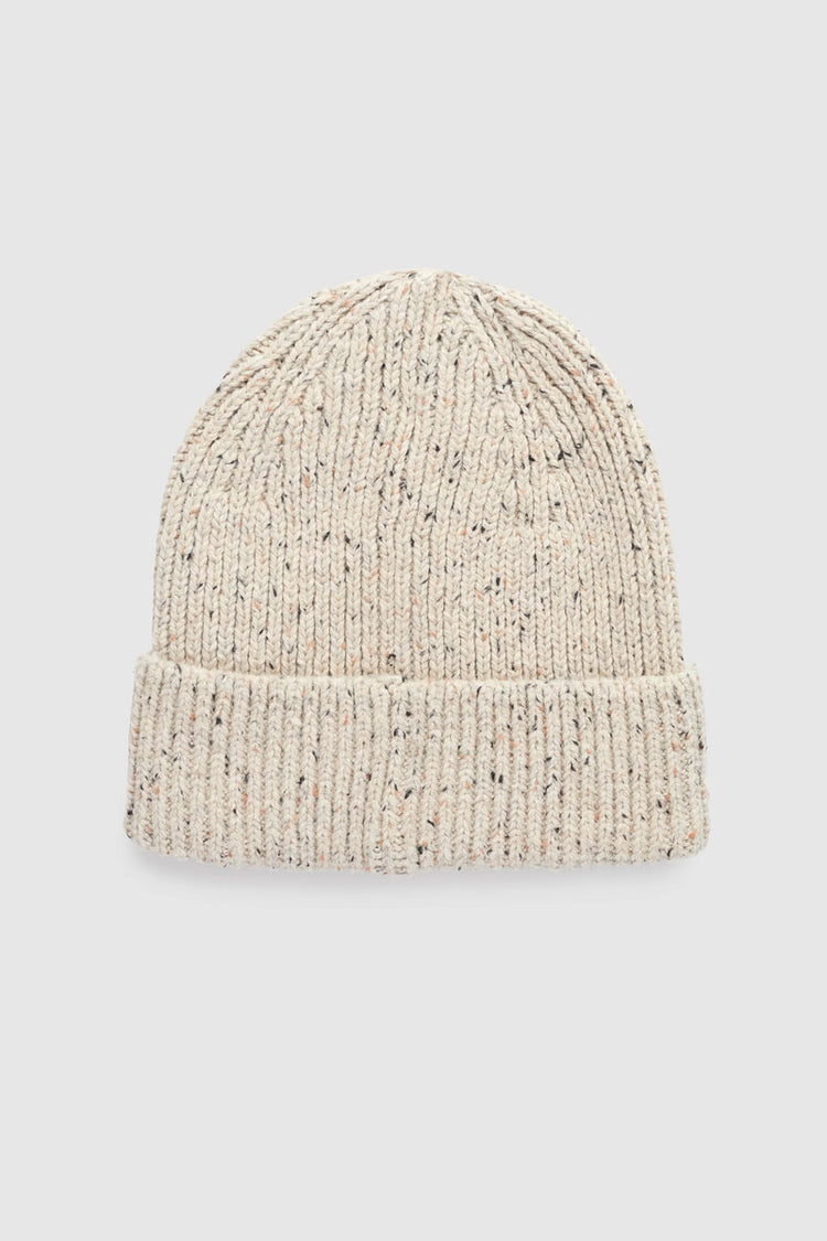 Bristow Fleck Beanie - WHT