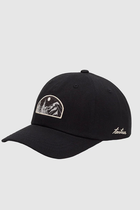 Parks Scattered Scenic Peak Hat - BLK