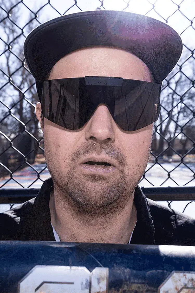 The Blacking Out Flip-Offs 2.0 Wide Sunglasses - SMO
