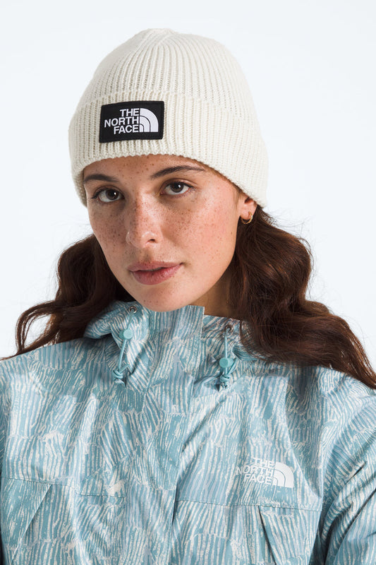 TNF Logo Box Cuffed Beanie - QL1