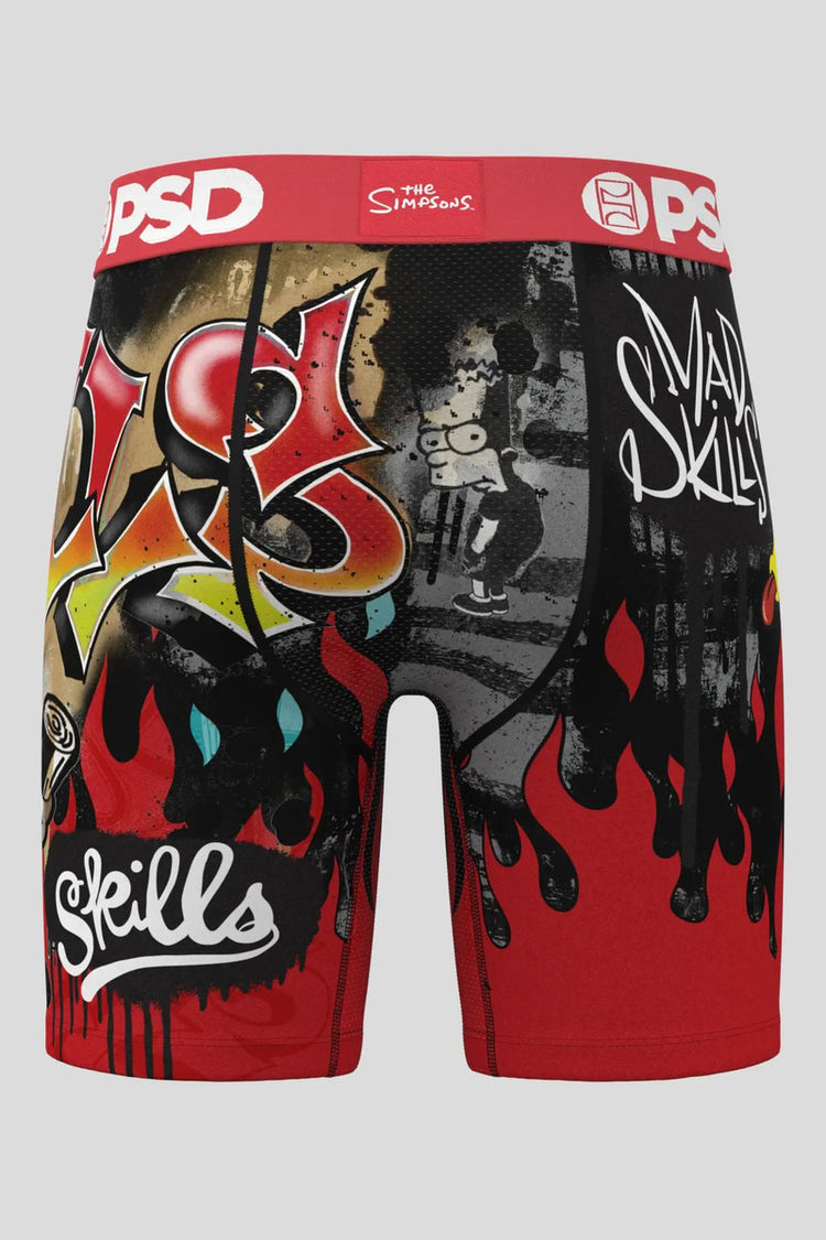 The Simpsons Skills Boxer Brief - BART