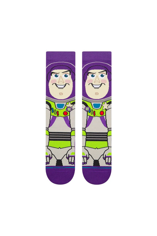 Toy Story x Stance Buzz Crew Sock - PUR