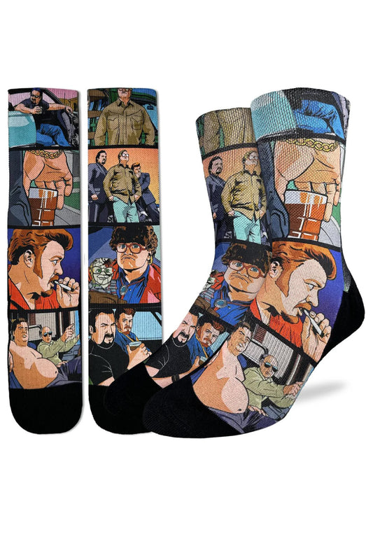 Trailer Park Boys Comic Strip Socks - MUL